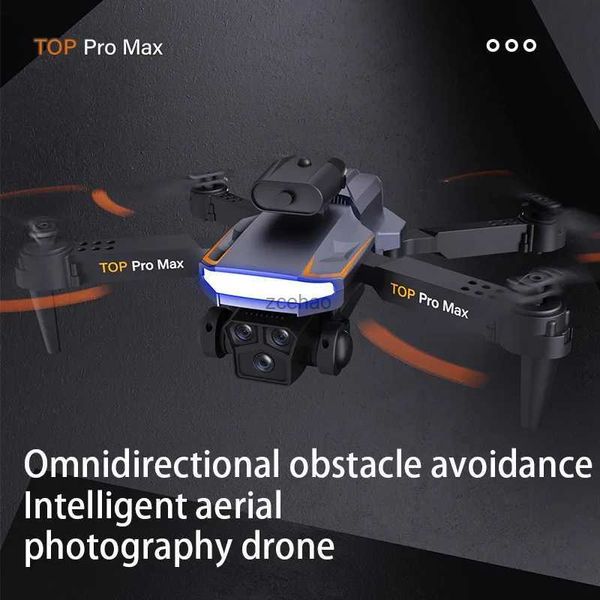 Drones 8K flux optique trois lentilles drone servo caméra infrarouge évitement d'obstacles photographie aérienne quadrirotor pour les voyages en plein air Xiami