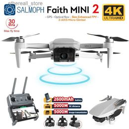 Drones C-FLY Faith Mini 2 Drone 4K Professioneel met HD-camera 5G Wifi 3-assige gimbal 240g Opvouwbare borstelloze motor GPS Dron RC Quadcopt Q231108