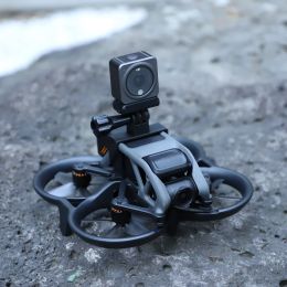 Drones camera bovenste beugel adapter mount klem houder fix uitbreiding kit zaklamp voor dji avata drone -accessoires