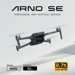 Drones cfly arno se drone z 2,7k kamera hd profesjonalne GPS 32 min de données powrotu (3osiowy gimbal zdalnie sterowany quadcopter