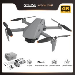 Drones Cfly Faith Mini Drone, 3axis Gimbal Professional Camera, 4K Video Camera, 26 minutes Temps de vol, transmission vidéo de 3 km, drones légers