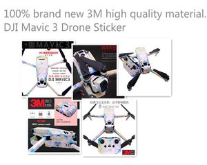 Drones Dji Mavic 3 Drone 3M Autocollant complet PVC Sticker Couleur de corps pour DJI Mavic 3 Quadcopter RCN1 ACCESSOIRES