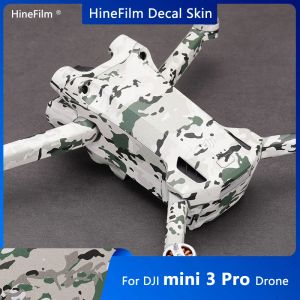 Drones DJI Mini 3 Pro Decal Decal Skins pour DJI Mini3 Pro Premium Sticker Antiscratch Cover Protector Case