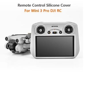 Drones DJI Mini 3 Pro RC Silicone Cover avec écran télécommandation Couverture de poussière Antislip Silicone Couvre de protection ACCESSOIRES