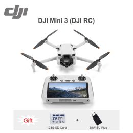 Drones DJI Mini 3 RC Fly More Combo Drone Kit incluye 2 baterías más otros accesorios proporcionan 100% New Original New