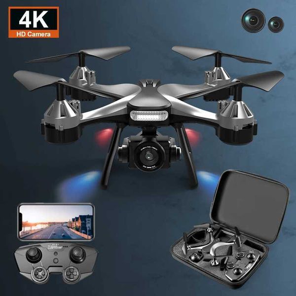 Drones Double Take Drone 4K HD Fotografía aérea Wifi Altitud plegable 4K Cámara fija GPS Quadcopter 240416