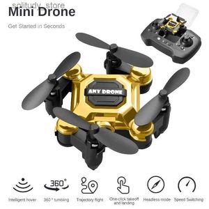 Drones Drohipping 360 graden 4k high-definition roterende afstandsbediening opvouwbare mini drone outdoor fotografie drone Q240308