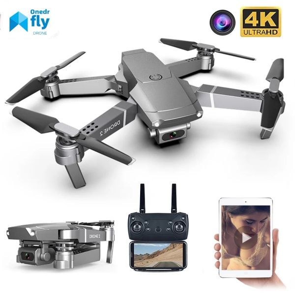 Drones drones 4K Profesional amplio angular 4k wifi drones video grabación en vivo altura de quadcopter para mantener juguete para niños con drones