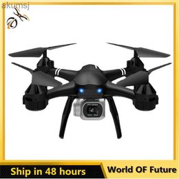 Drones Drone 4k professionnel HD caméra grand angle photographie aérienne 1080 WiFi Fpv RC quatre axes jouet avion hauteur tenir pas de caméra cadeau YQ240129