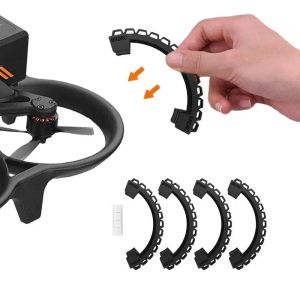 Drones Drones Bumper Rings Couverture de protection pour pare-chocs pour DJI Avata Protection complète Drone Accessoire pour les dépliants professionnels et l'amateur