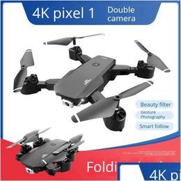 Drones Drone PAPRAP UAV Quadrocoptère Professional Pliable avec une caméra 4K CAME FIXET-HEURT UNE VÉHICULE AERINE DADCOPTER DRON Toy Dro Ot3EO