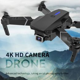 Drones e525 drone quadcopter wifi fpv groothoek hd 4k 1080p camerahoogte houd rc opvouwbare quadcopter drones cadeau speelgoed dropshipping