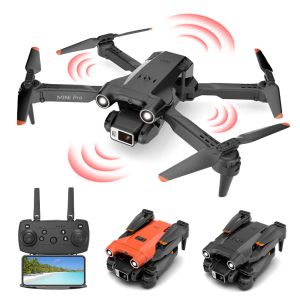 Drones E63 Aerial Photography Drone 4K HD Camera Obstacle Vermijding Remote Control Aircraft Professional Optical Flow Positioning