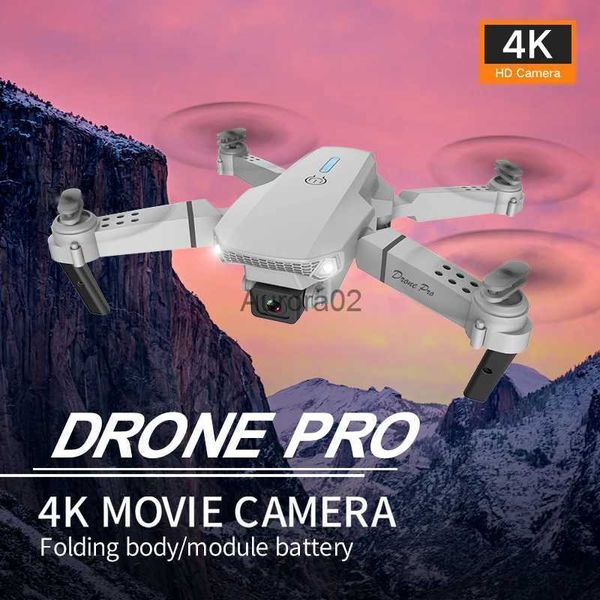 Drones E88 Drone aérien pliable à quatre axes 4k Pixel télécommande jouet avion Hd multi-rotor adulte YQ240217