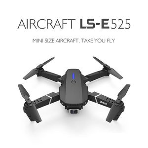 Drones E88 Pro E525 Mini Drone 4K Hd Wide-Angle Dual Camera 1080P Wifi Visual Positioning Height Keep Rc Follow Me Quadcopter Drop D Dhniq
