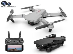 DRONES E88PRO RC DRONE 4K PROFESSINATION AVEC 1080P WIELL ANGLE HD CAME CAMELABLE Hélicoptère WiFi FPV HEAUT HOLD Gift Toy 2302146292641