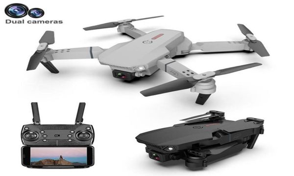 Drones E88Pro RC Drone 4K professionnel avec caméra HD grand Angle 1080P hélicoptère pliable WIFI FPV hauteur tenir cadeau jouet 2302148559223