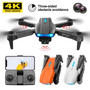 Drones E99 K3 Pro Evite los obstáculos Cámara Drones 4K Cámara Dual Wifi Fotografía aérea Ayando Drone Quadcopter Photo Video Drone Drone