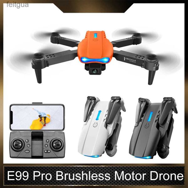 Drones E99 Pro 4K caméra Drone GPS 5G Wifi évitement d'obstacles RC avion jouet quadrirotor professionnel hélicoptère Dron cadeaux enfants jouets YQ240211