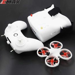 Drones EMAX EZ Pilot 82MM Mini 5.8G Drone de course FPV intérieur avec lunettes de lunettes de caméra RC 2 ~ 3S Version RTF pour débutant YQ240211