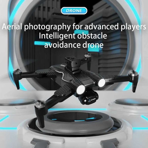 Drones F167 Rc Drone 4K/8K HD double caméra photographie professionnelle évitement d'obstacles hélicoptère sans balais 2.4G quadrirotor pliable ldd240313