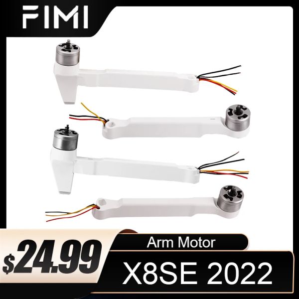 Drones FIMI X8SE 2022 ARM MOTOR RC Accesorios de drones Part para X8SE 2022 Camera Accesorios de reemplazo de drones