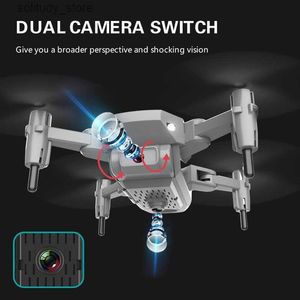 Drones Drone plié 360 avec caméra 4K Top66 Hd grand angle professionnel longue distance vidéo 2Mp Wifi FPV 3D VR G Mini maintien de la hauteur Q240308