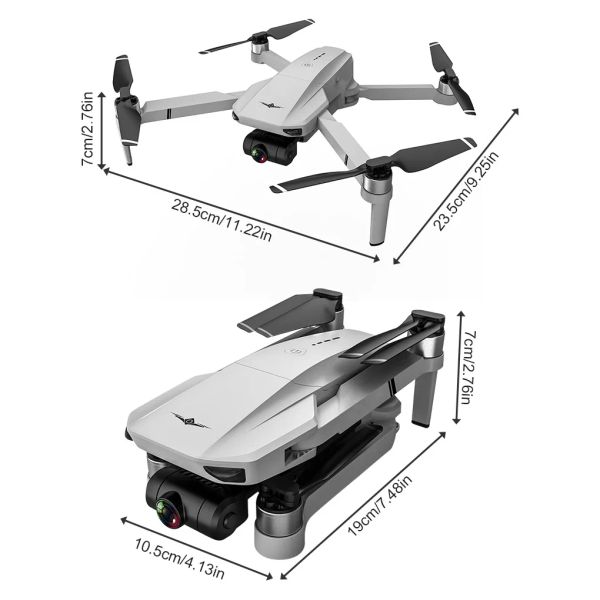 Drones pliant drone hd caméra mini quadcoptère hélicoptère pour enfants