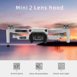 Drones para DJI Mavic Mini 1/2/SE Cubierta de lente Antiglare Sunshade Sunhood Gimbal Capitán Protectora Caperana Guardia Capucha Accesorios de drones