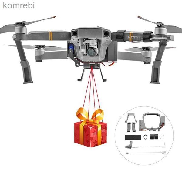 Drones para DJI Mavic Pro Lanzador Sistema de caída de aire Shinkichon Pelter Mavic Pro Drone Anillo de bodas Regalo Dispositivo de entrega de cebo de pesca 24313