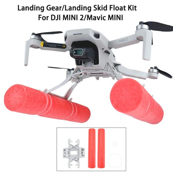 Drones pour DJI Mini 2 / SE Gears d'atterrissage Skid Float Kit Expansion pour DJI Mavic Mini Gear Training Gear Gear Drone Accessoires
