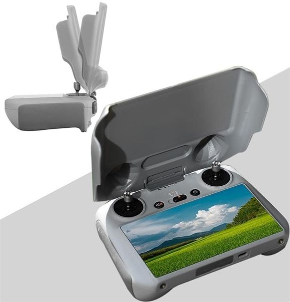 Drones Pour DJI Mini 3 Pro télécommande Sunhood 2in1 contrôleur protecteur RC étui rigide pare-soleil Drone accessoires ensemble de couverture 221102123926