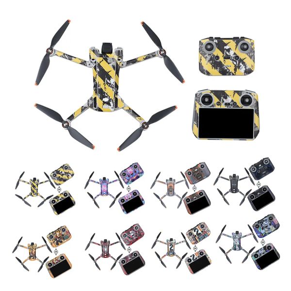 Drones pour DJI Mini 3 Pro autocollants Drone Film de protection étanche à distance décalcomanies couverture complète peau pour DJI Mini 3 Pro Drone accessoires