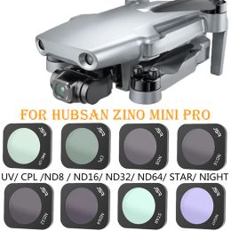 Drones para Hubsan Zino Mini Pro Camera Lens Filter Filt Set MCUV Cpl Nd 8 16 32 64 Night Star Filter Drone para Husban Zino Mini Pro Kit
