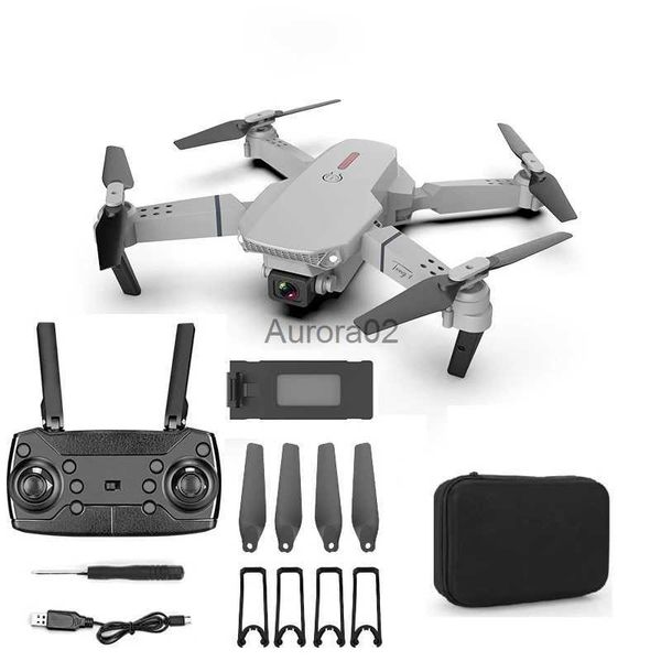 Drones pour WUPRO Drone 4k double avec caméra évitement d'obstacles 3D Spin Quadcopter HD 4K aérien pliable matériau ABS YQ240217