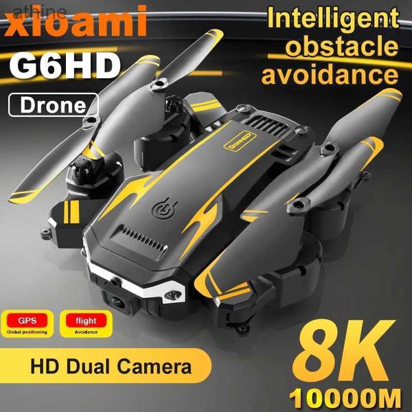 Drones Pour Xiaomi G6 Drone GPS 8K professionnel HD photographie aérienne omnidirectionnel évitement d'obstacles 5G véhicule aérien sans pilote jouet YQ240128
