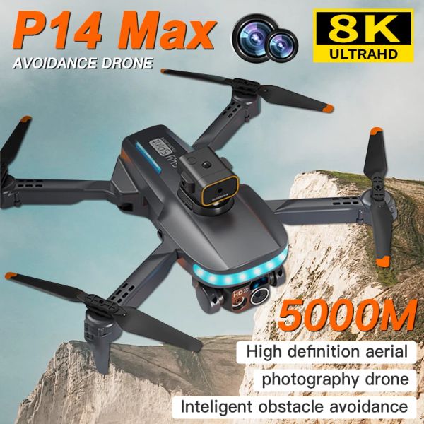 Drones pour Xiaomi P14 Mini Drone 4K Professional 8K HD CAME AMISTACE Évitement de la photographie aérien