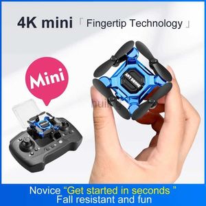 Drones vier-as UAV met HD Camera RC Aircraft Aerial Aircraft Mini Folding Drone Toy Elementary School Student Children 4K Drone 24416