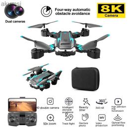 Drones G6 Rc Drone 8k 5g Gps professionnel Hd photographie aérienne évitement d'obstacles hélicoptère à quatre rotors Rc Distance 5000m Uav jouet cadeau YQ240129