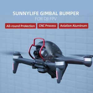 Drones Gimbal Bumper para DJI Combo Combo Cámara de protección de gimbales Top Barra de protección Barra de aluminio Anticollision Accesorio de aleación de aluminio