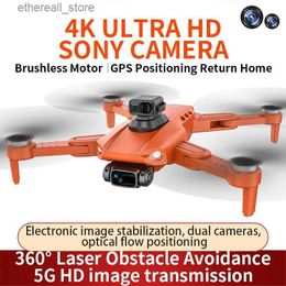 Drones GPS Drone L900 PRO SE MAX Drones con cámara HD 4K Profesional Drone Motor sin escobillas 5G FPV Dron 1200m Distancia RC Quadcopter Q231108