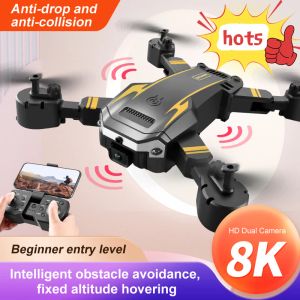 Drones heet verkopen S6 vouwen drone intelligent obstakel vermijden hd 8k dubbele camera rc vliegtuig luchtfotografie vliegtuig speelgoed