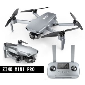 Drones hubsan zino mini pro drone 4k camera 3axis gimbal 249g gps 5g wifi 10 km fpv 30fps 3d obstakel detectie 40 minuten professionele dron