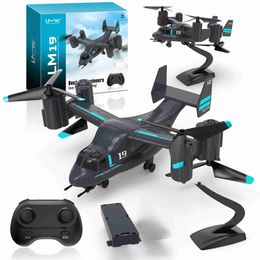 Drones jikefun 2in1 drone met 1080p camera hoge en lage snelheid schakelen Osprey drone rc quadcopter kinderen afstandsbediening vlak 240416