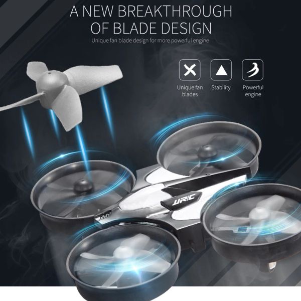 Drones JJRC H36 6Axis Onekey Retour à 360 degrés Flip Quadcopter RC Drone Helicopter