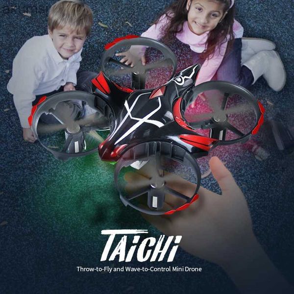 Drones JJRC H56 2.4G Mini control remoto Vehículo aéreo no tripulado Sensor de luz nocturna Anti caída Crash Niño Avión Juguete Modelo Regalo YQ240129