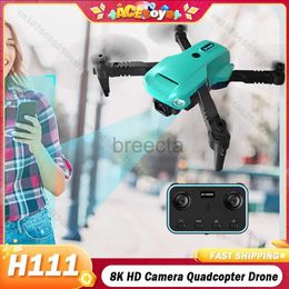 Drones JJRC RC Drone 8K HD Camera Dron Wifi Fpv RC Quadcopter Stabilisator Helikopter Vliegtuigen Kinderen Drones ldd240313