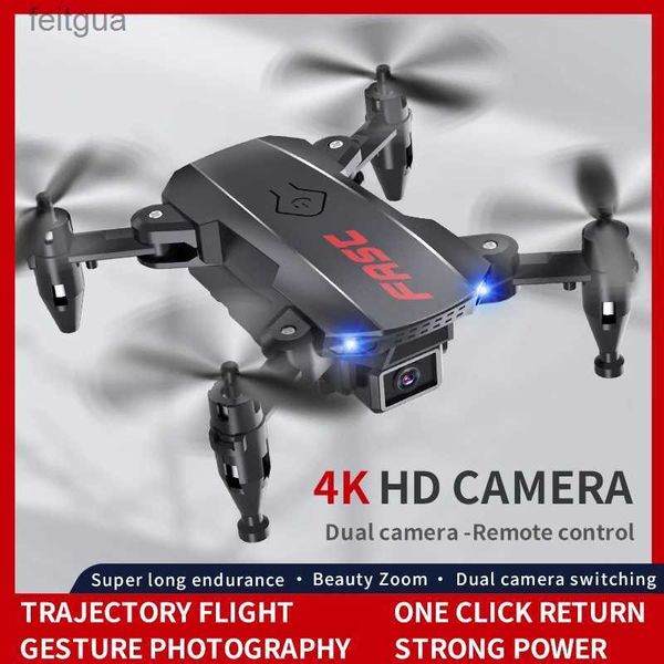 Drones JX815-16 Mini Drone HD Cámaras duales GPS Wifi Helicóptero Control remoto 480P RC Quadcopter Juguetes Regalos para niños adultos YQ240211