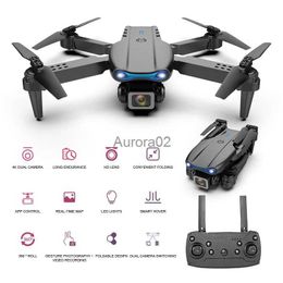 Drones K3 E99 Pro Drone 4K HD caméra WIFI FPV avion évitement d'obstacles à trois côtés hauteur fixe professionnel pliable RC quadrirotor YQ240217