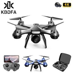 Drones KBDFA JC801 HD Drone professionnel 4K double caméra RC hélicoptère photographie aérienne quatre ailes Dron WIFI jouet de noël cadeaux YQ240217